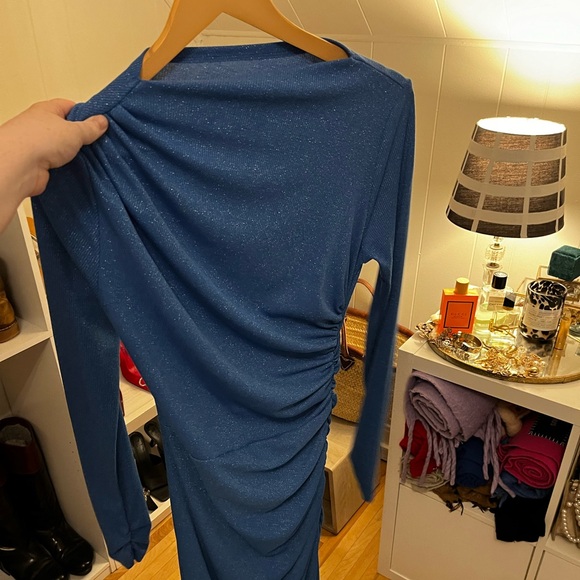 Blue Midi Dress - Picture 1 of 2